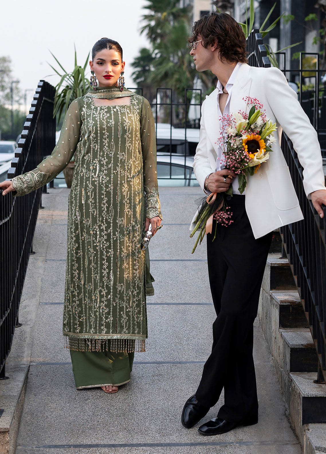 Sahane | At First Glance | CT 25006 Mist -  Sahane Ladies Clothes - Original Designer Dress - House of Maryam