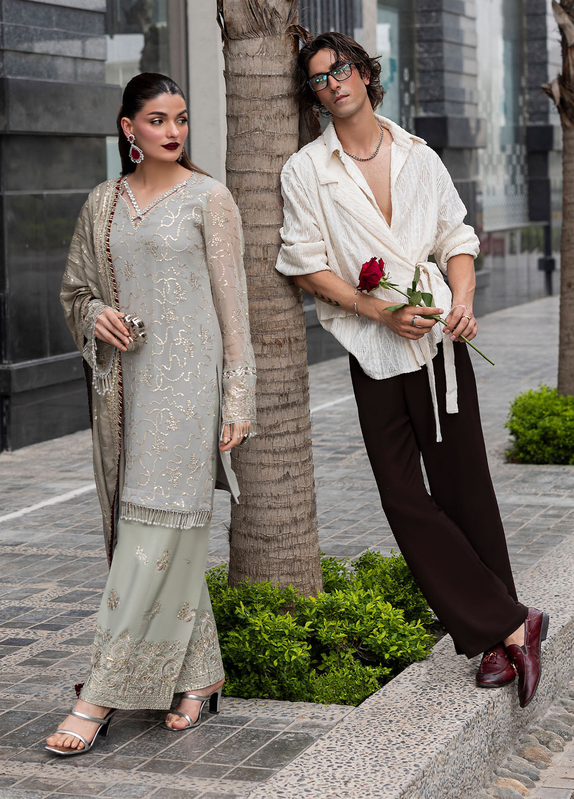 Sahane | At First Glance | CT 25007 Dew -  Sahane Ladies Clothes - Original Designer Dress - House of Maryam