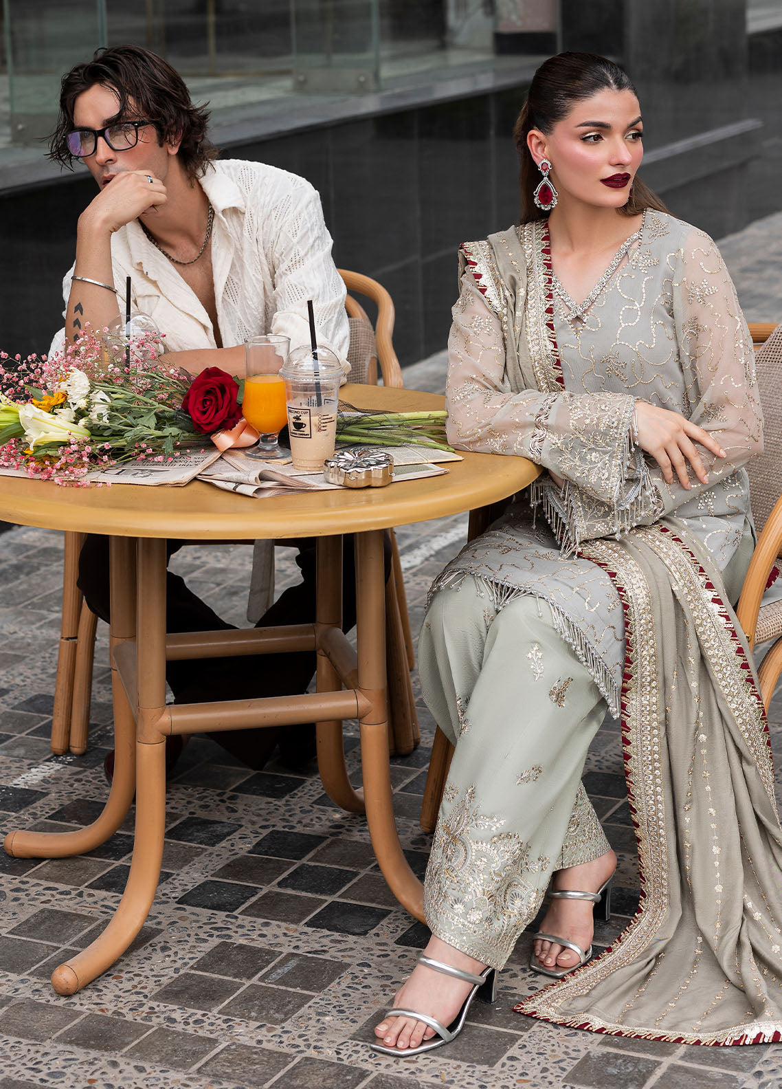 Sahane | At First Glance | CT 25007 Dew -  Sahane Ladies Clothes - Original Designer Dress - House of Maryam