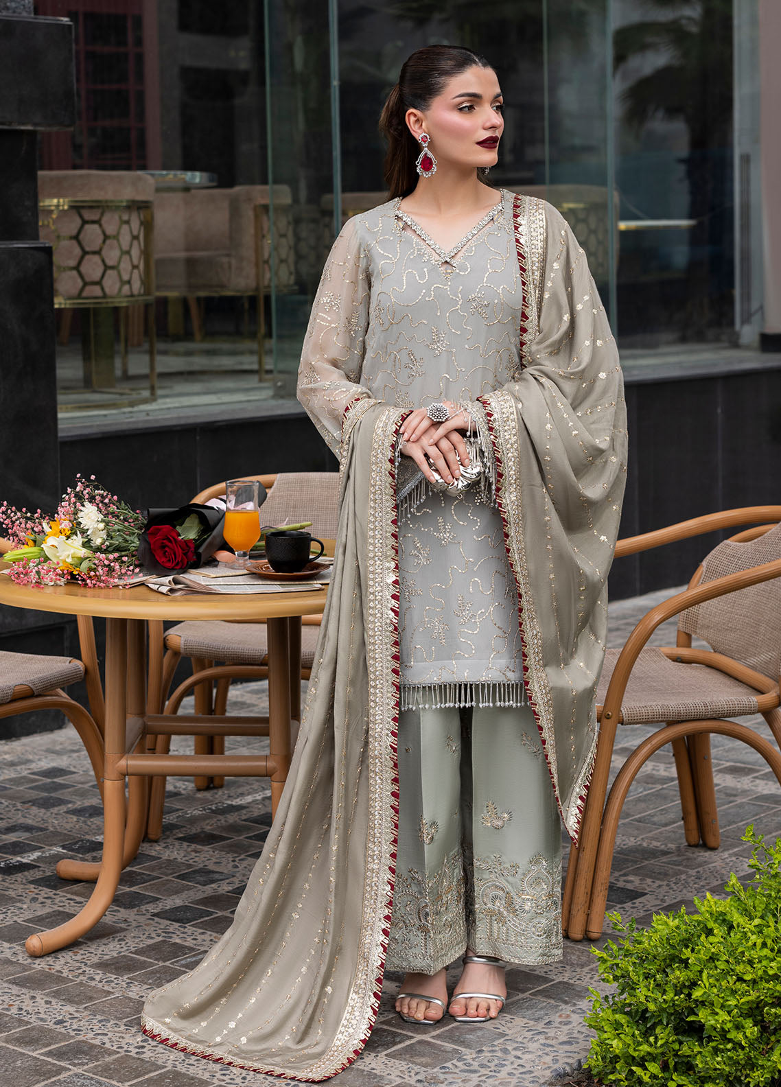 Sahane | At First Glance | CT 25007 Dew -  Sahane Ladies Clothes - Original Designer Dress - House of Maryam