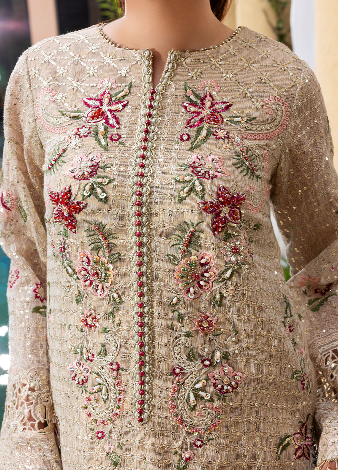 Sahane | Haye Dil Wedding Formals | CT 29004 Veil of Romance, image 3