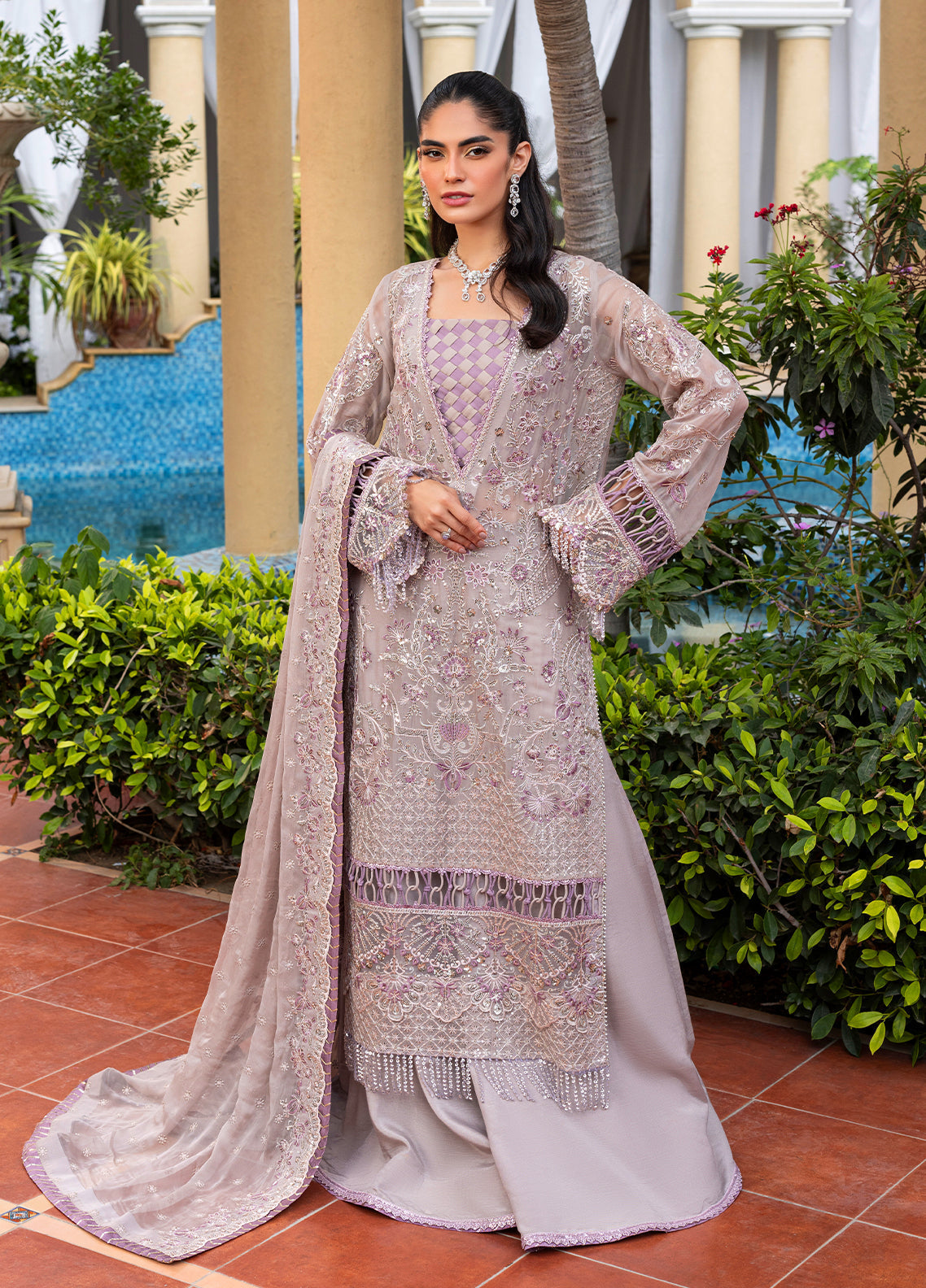 Sahane | Haye Dil Wedding Formals | CT 29008 Falling for you