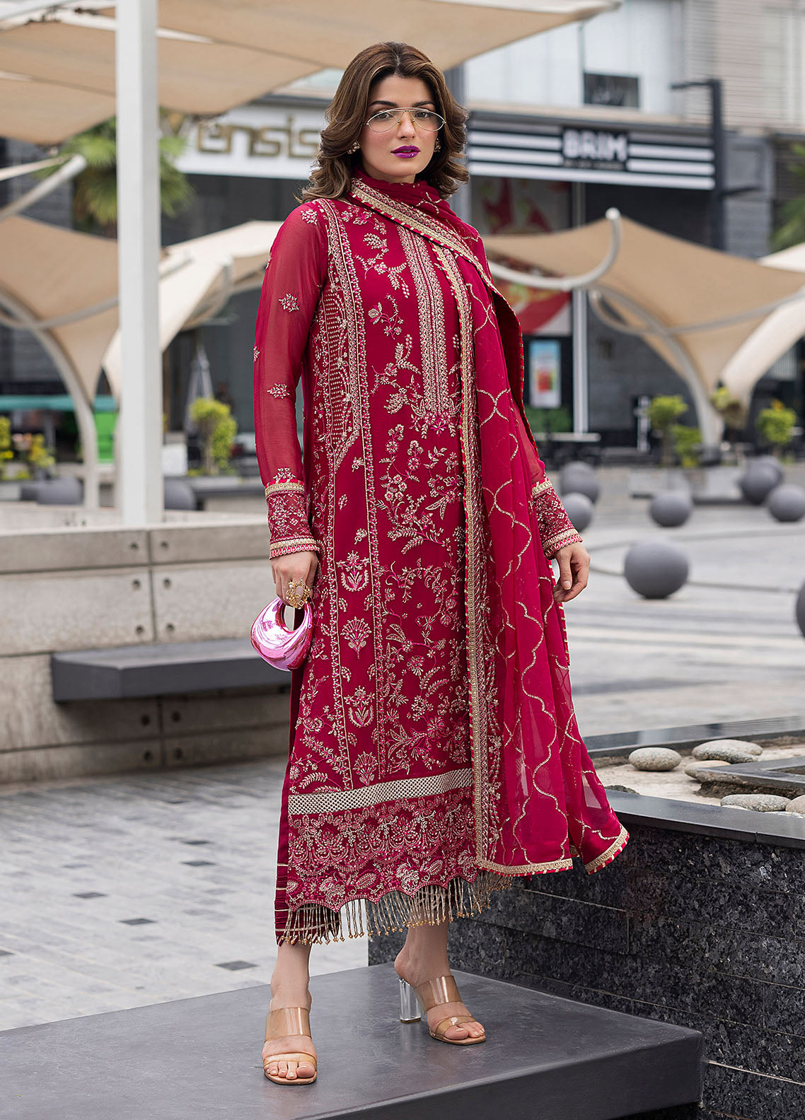 Sahane | At First Glance | CT 25003 Dousee -  Sahane Ladies Clothes - Original Designer Dress - House of Maryam
