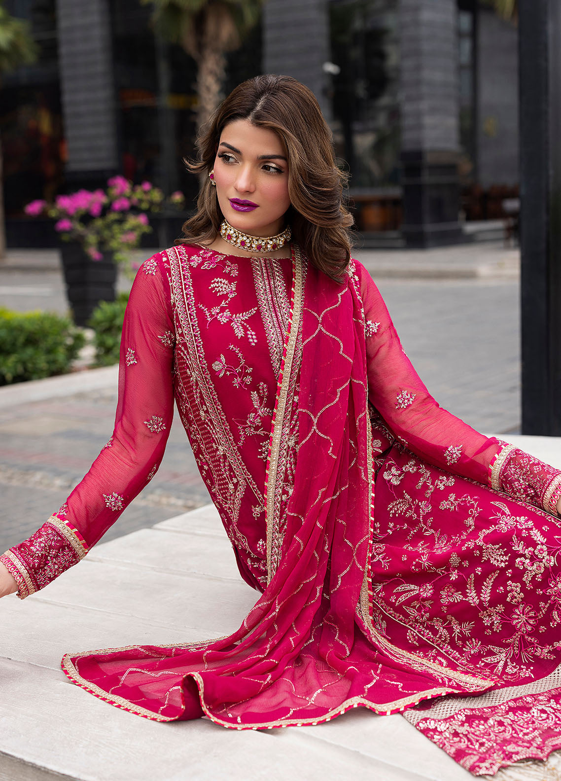Sahane | At First Glance | CT 25003 Dousee -  Sahane Ladies Clothes - Original Designer Dress - House of Maryam
