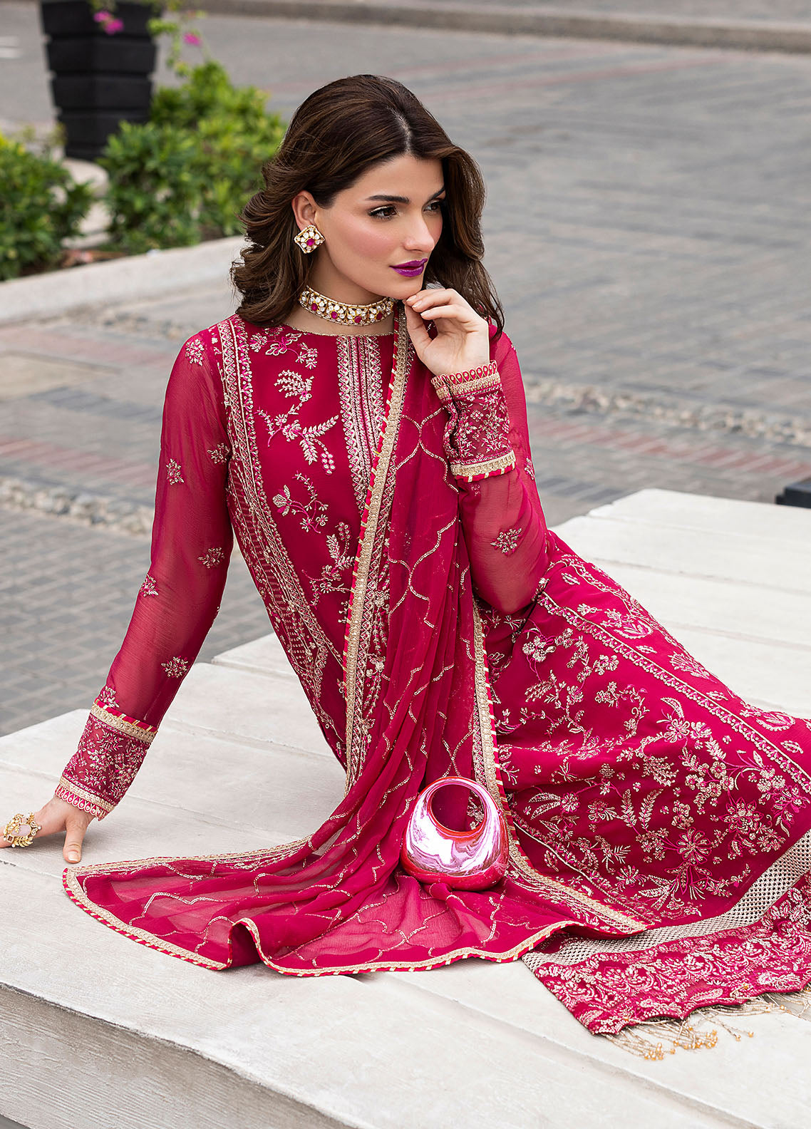Sahane | At First Glance | CT 25003 Dousee -  Sahane Ladies Clothes - Original Designer Dress - House of Maryam