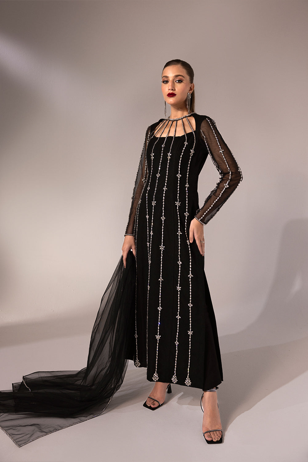 Caia | Regine Luxury Formal23 | MIDNIGHT -  Caia Formal - Original Designer Dress - House of Maryam