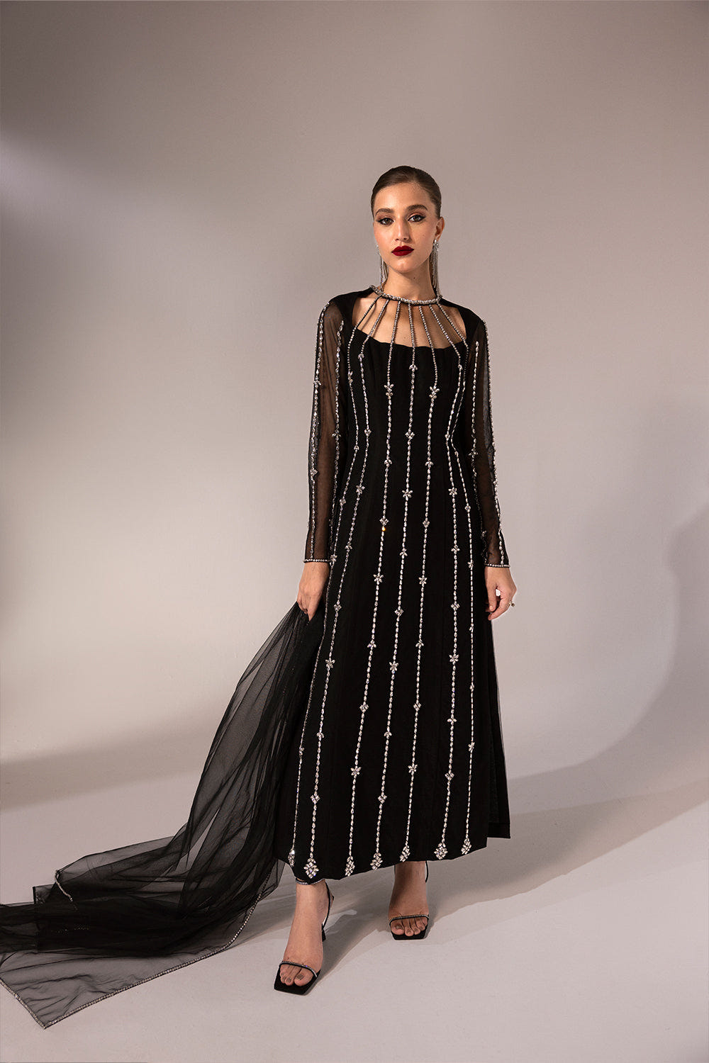 Caia | Regine Luxury Formal23 | MIDNIGHT -  Caia Formal - Original Designer Dress - House of Maryam