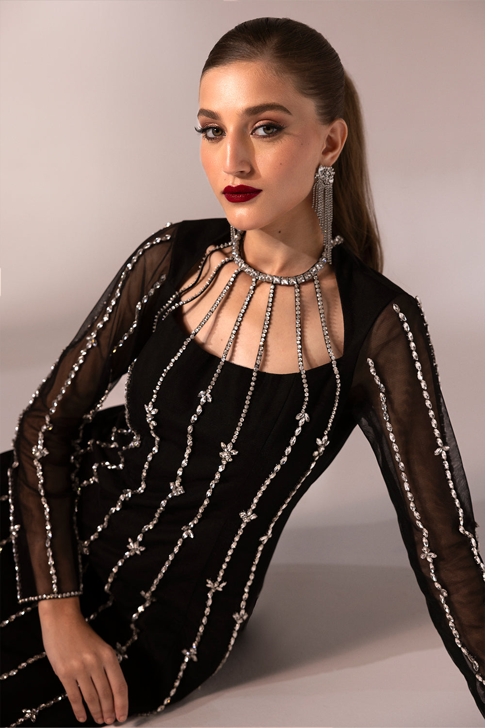 Caia | Regine Luxury Formal23 | MIDNIGHT -  Caia Formal - Original Designer Dress - House of Maryam
