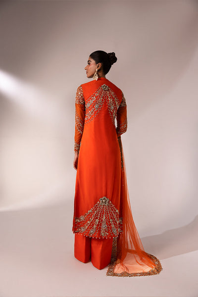 Caia | Regine Luxury Formal23 | TANGERINE -  Caia Formal - Original Designer Dress - House of Maryam