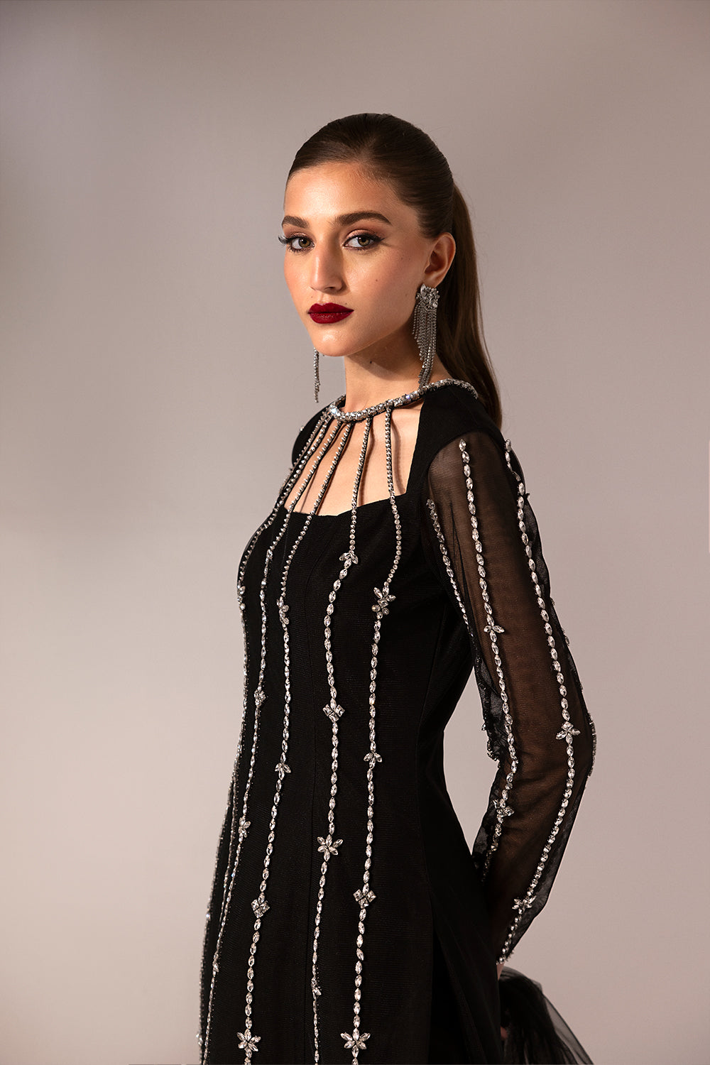 Caia | Regine Luxury Formal23 | MIDNIGHT -  Caia Formal - Original Designer Dress - House of Maryam