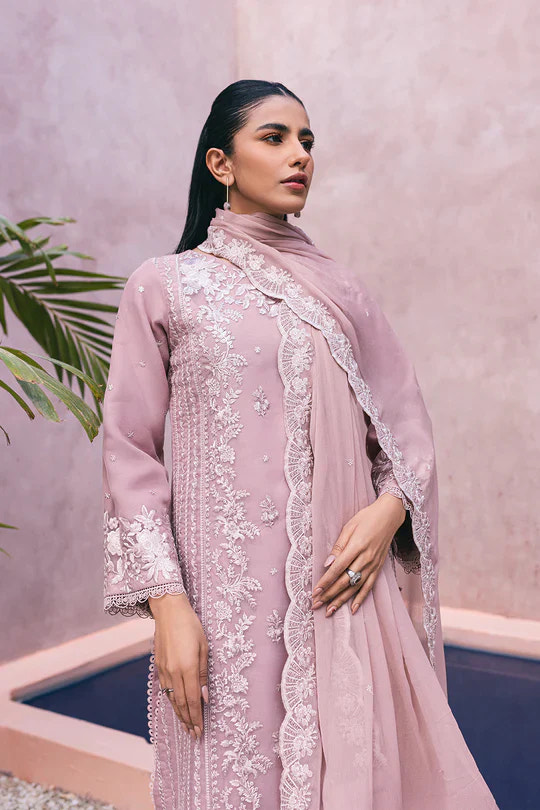 Azure | Embroidered Ensembles 3 Pcs | Candy Bliss -  Azure Formal - Original Designer Dress - House of Maryam