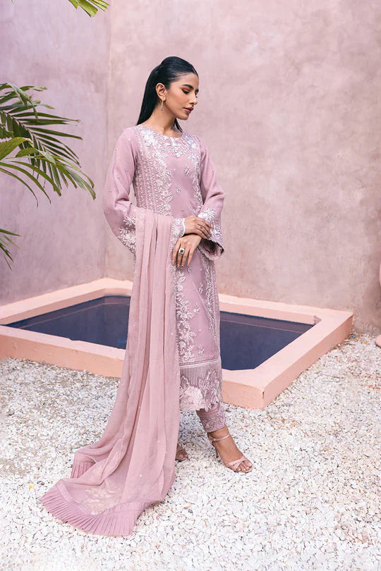 Azure | Embroidered Ensembles 3 Pcs | Candy Bliss -  Azure Formal - Original Designer Dress - House of Maryam
