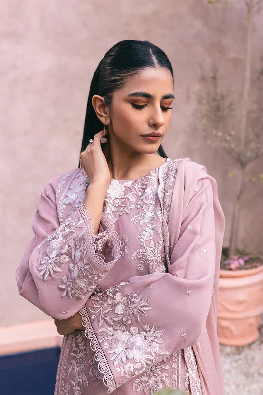 Azure | Embroidered Ensembles 3 Pcs | Candy Bliss -  Azure Formal - Original Designer Dress - House of Maryam