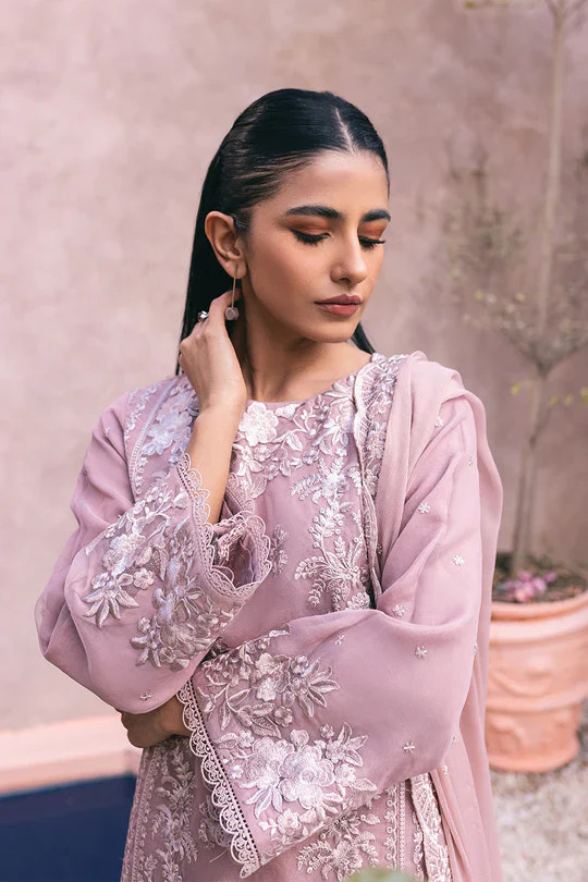 Azure | Embroidered Ensembles 3 Pcs | Candy Bliss -  Azure Formal - Original Designer Dress - House of Maryam