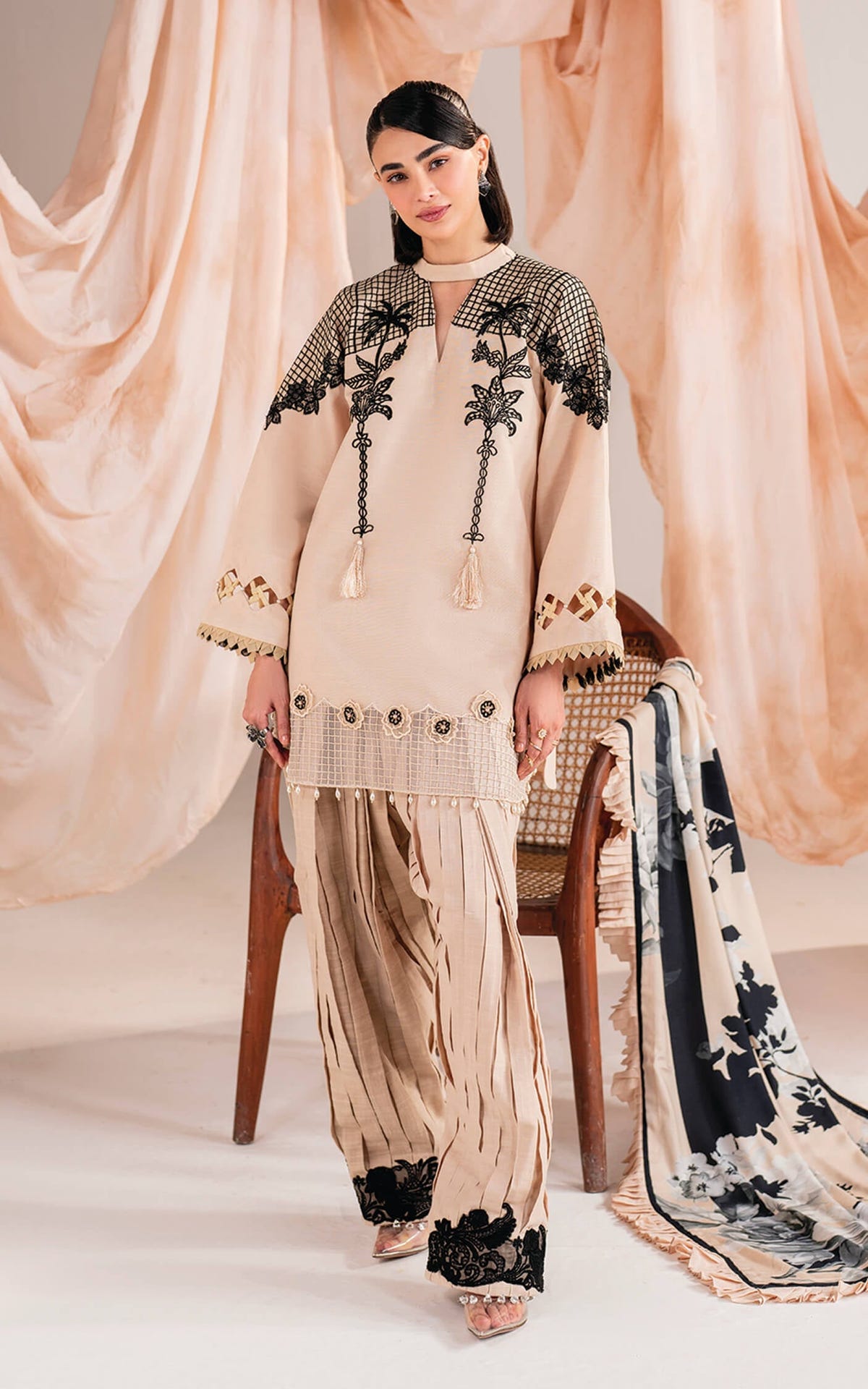 Asifa and Nabeel | Winter Meraki 24 | Cascade-MW-13 -  Asifa and Nabeel Ladies Clothes - Original Designer Dress - House of Maryam