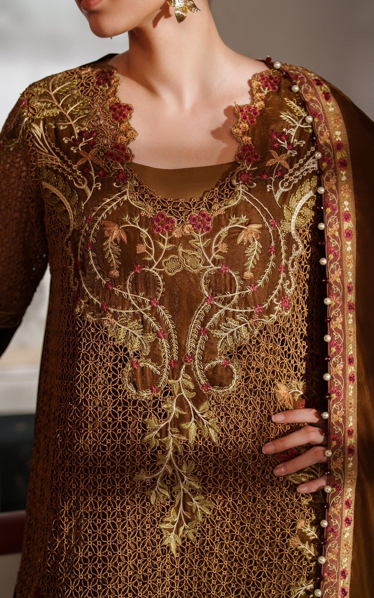 Asifa and Nabeel | Pashmina Luxe 25 |Cedar LWC25-08-4