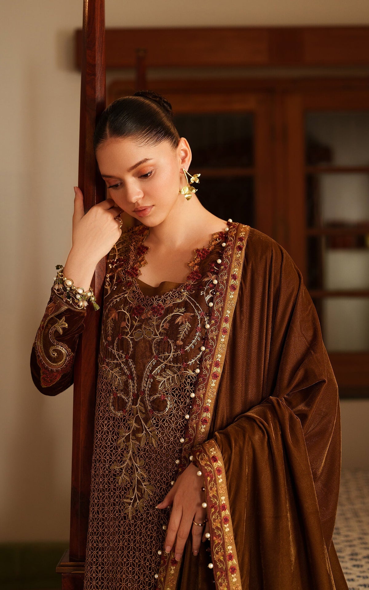 Asifa and Nabeel | Pashmina Luxe 25 |Cedar LWC25-08-7