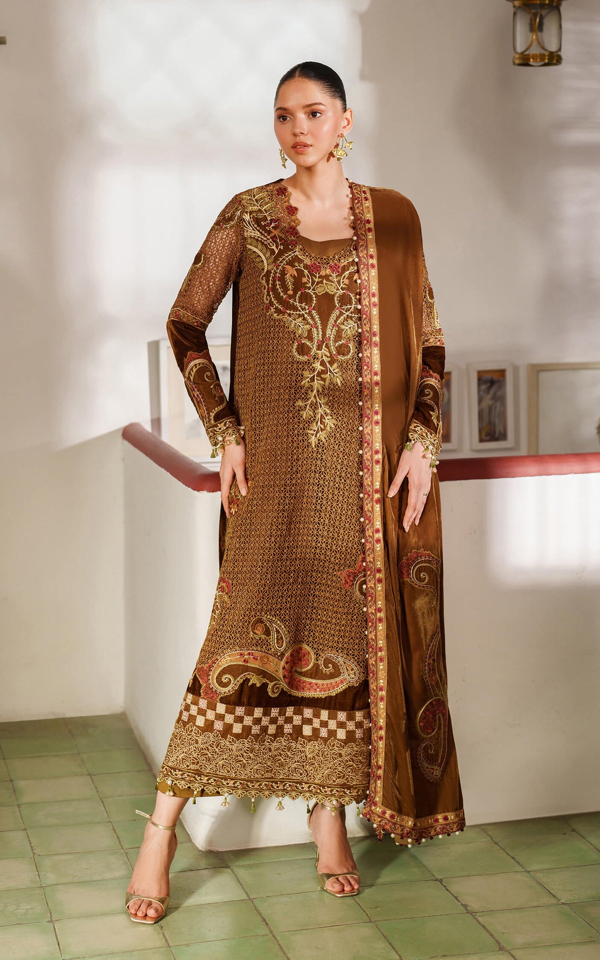 Asifa and Nabeel | Pashmina Luxe 25 |Cedar LWC25-08