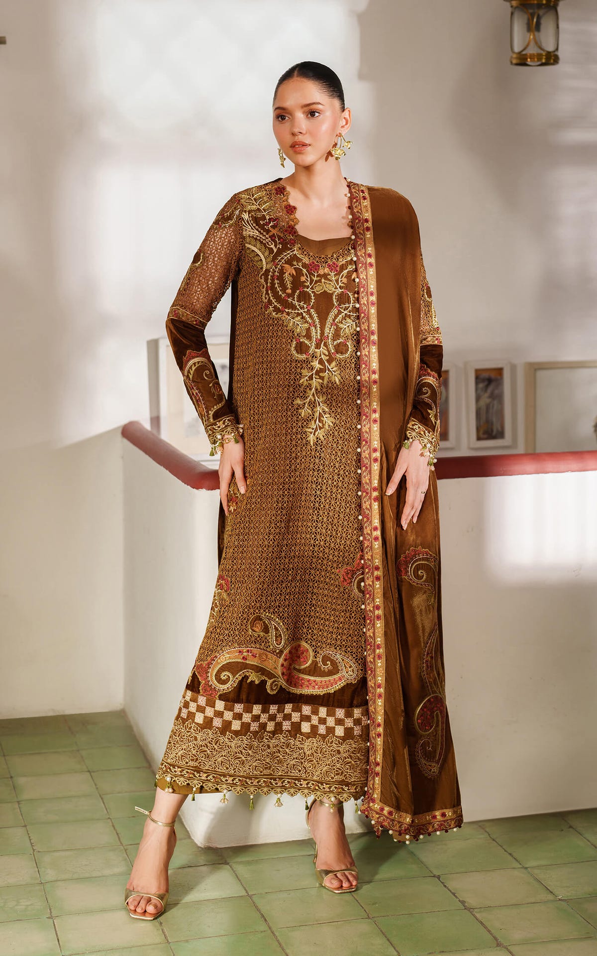 Asifa and Nabeel | Pashmina Luxe 25 |Cedar LWC25-08