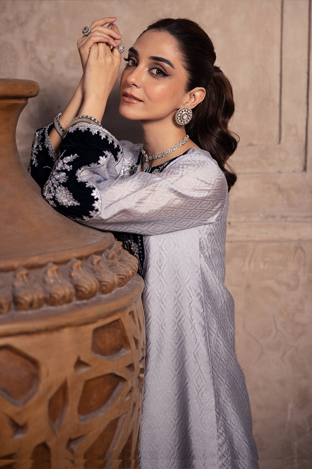 Azure | Vogue Formals | Celestial Silver -  Azure Ladies Clothes -  House of Maryam