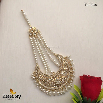 Chand Jhumar-0049 -  Zeesy jhumar - Original Designer Dress - House of Maryam