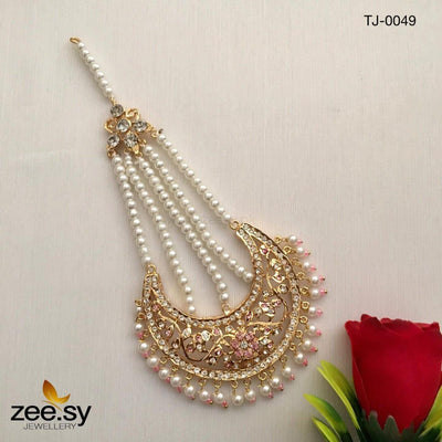 Chand Jhumar-0049 -  Zeesy jhumar - Original Designer Dress - House of Maryam