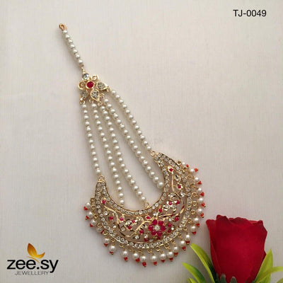 Chand Jhumar-0049 -  Zeesy jhumar - Original Designer Dress - House of Maryam