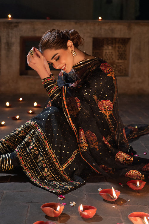Maya | Eid Collection Ik Mulaqat | CHANDNI RAAT -  Maya Formal - Original Designer Dress - House of Maryam