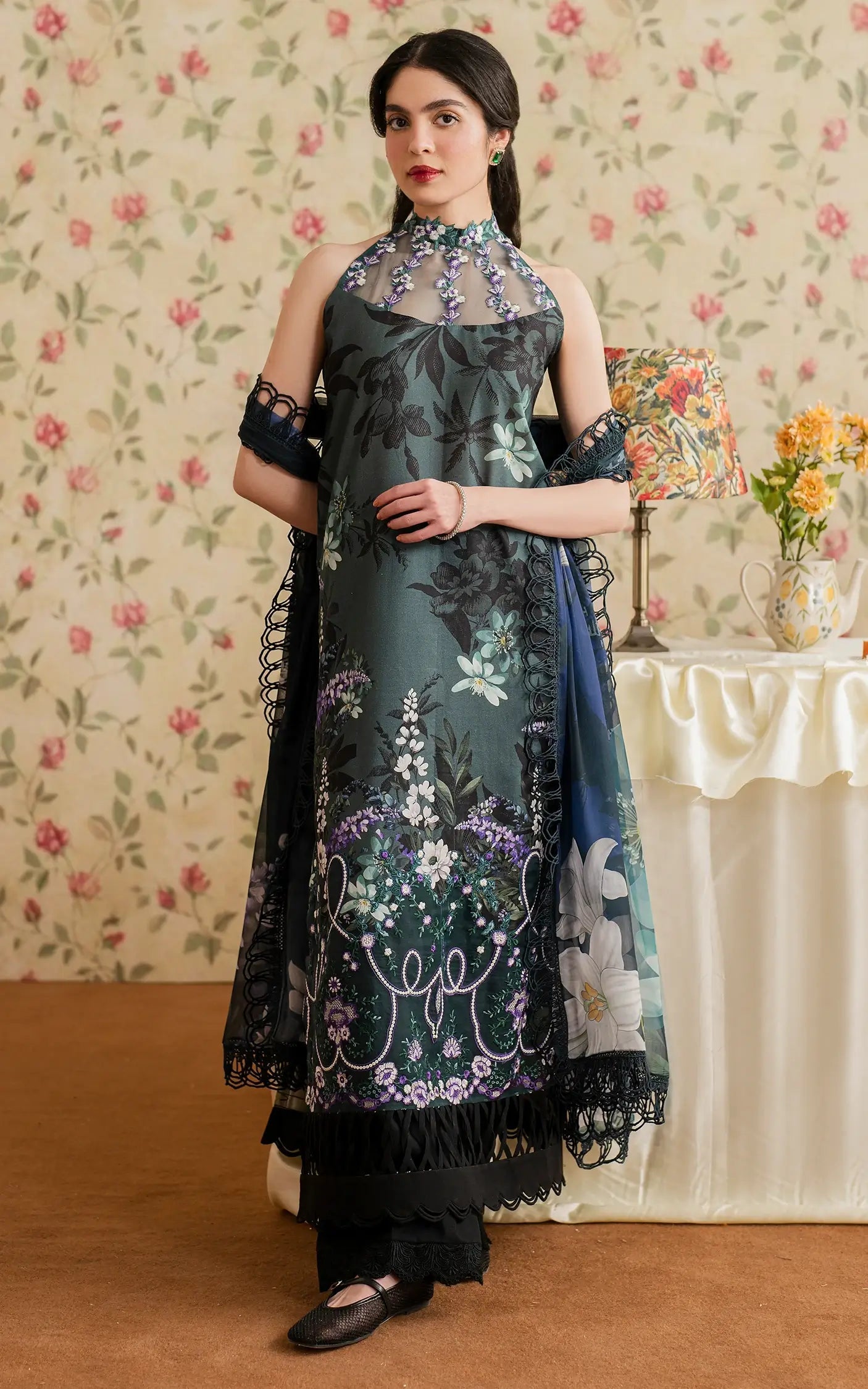 Asifa and Nabeel | Meraki Vintage 25 | Chandi Raatain (MVL25-12) -  Asifa and Nabeel Ladies Clothes -  House of Maryam