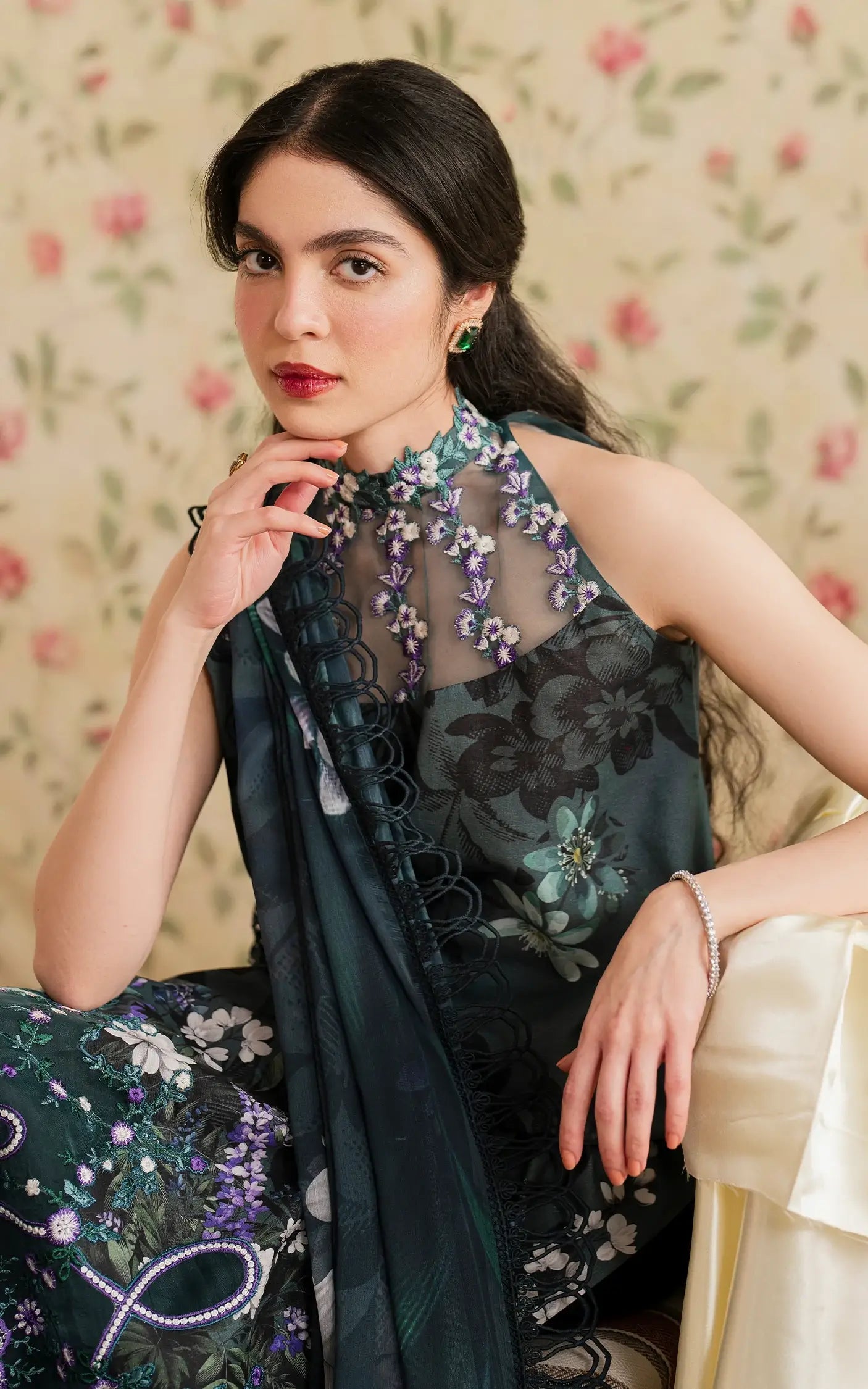Asifa and Nabeel | Meraki Vintage 25 | Chandi Raatain (MVL25-12) -  Asifa and Nabeel Ladies Clothes -  House of Maryam
