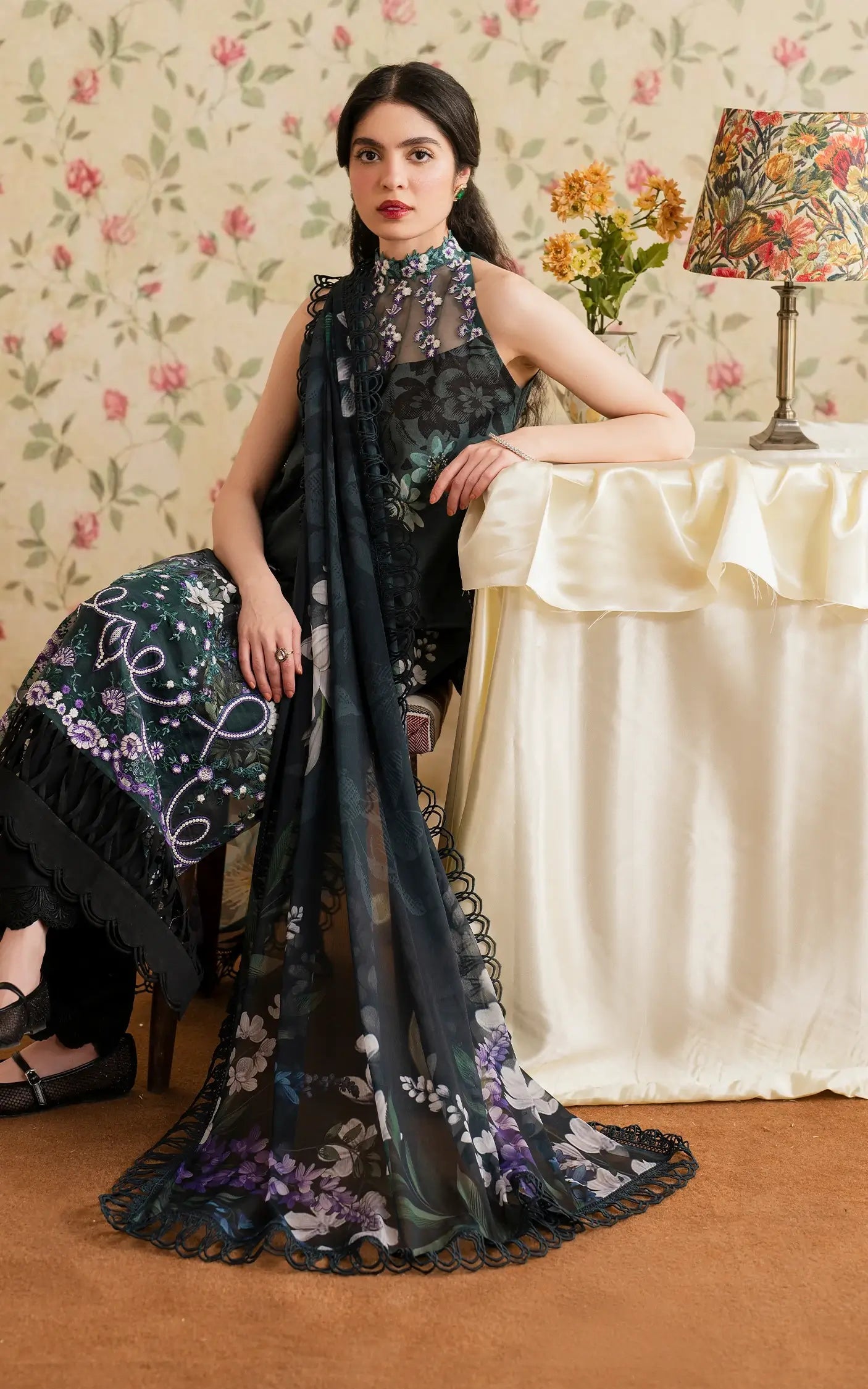 Asifa and Nabeel | Meraki Vintage 25 | Chandi Raatain (MVL25-12) -  Asifa and Nabeel Ladies Clothes -  House of Maryam