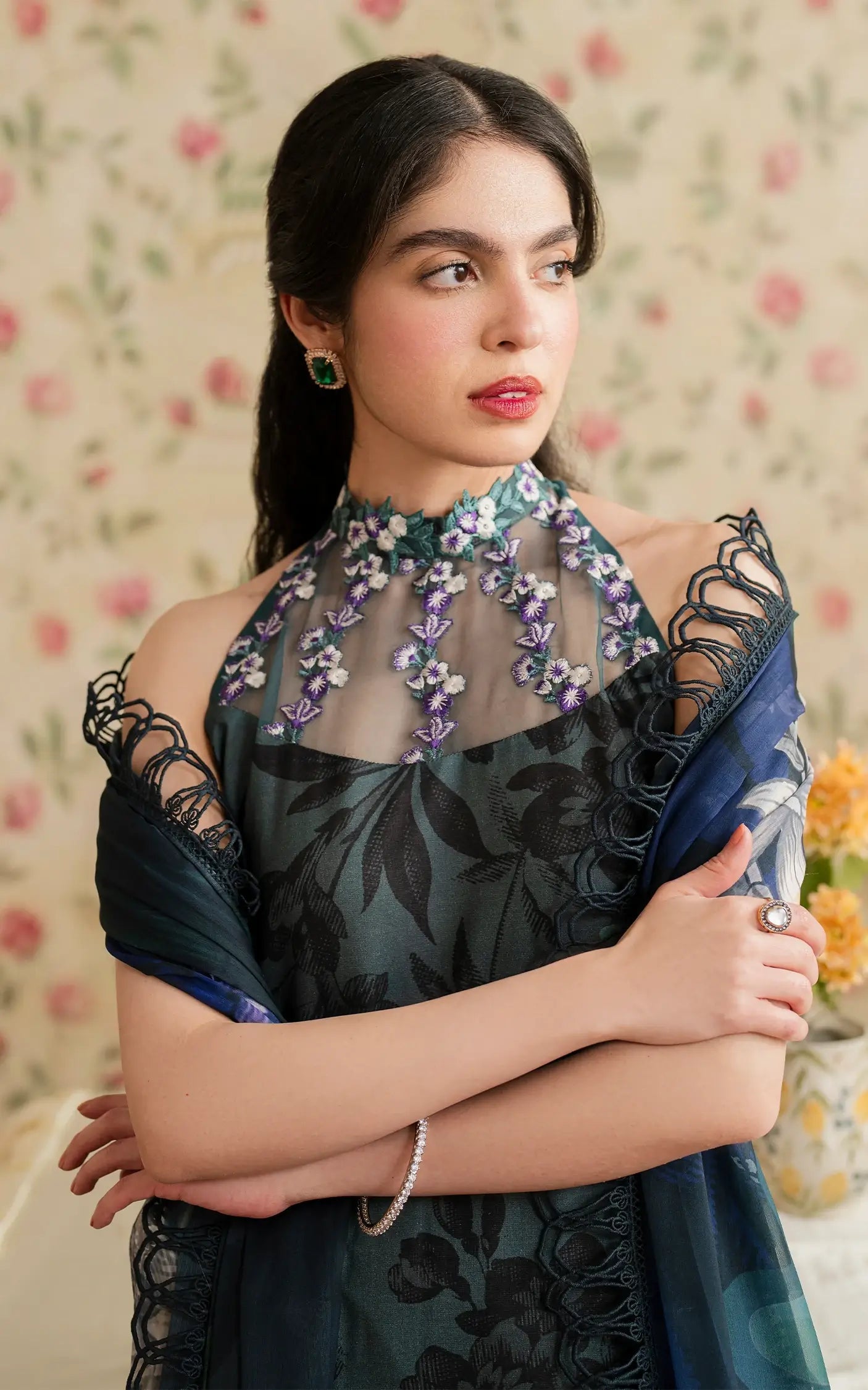 Asifa and Nabeel | Meraki Vintage 25 | Chandi Raatain (MVL25-12) -  Asifa and Nabeel Ladies Clothes -  House of Maryam
