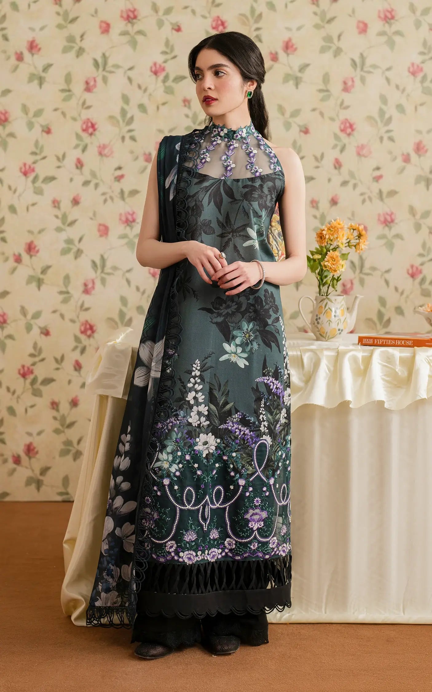 Asifa and Nabeel | Meraki Vintage 25 | Chandi Raatain (MVL25-12) -  Asifa and Nabeel Ladies Clothes -  House of Maryam