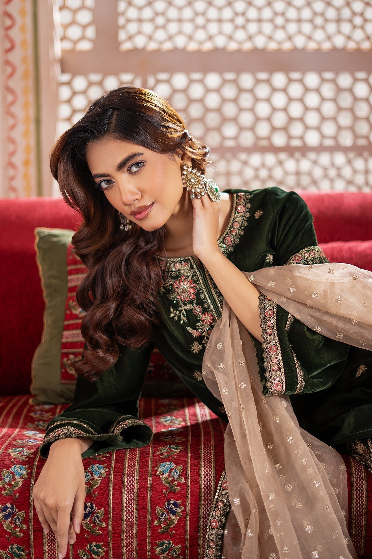 Charizma | Signora Velvet | CVT4-16 -  Charizma Ladies Clothes - Original Designer Dress - House of Maryam