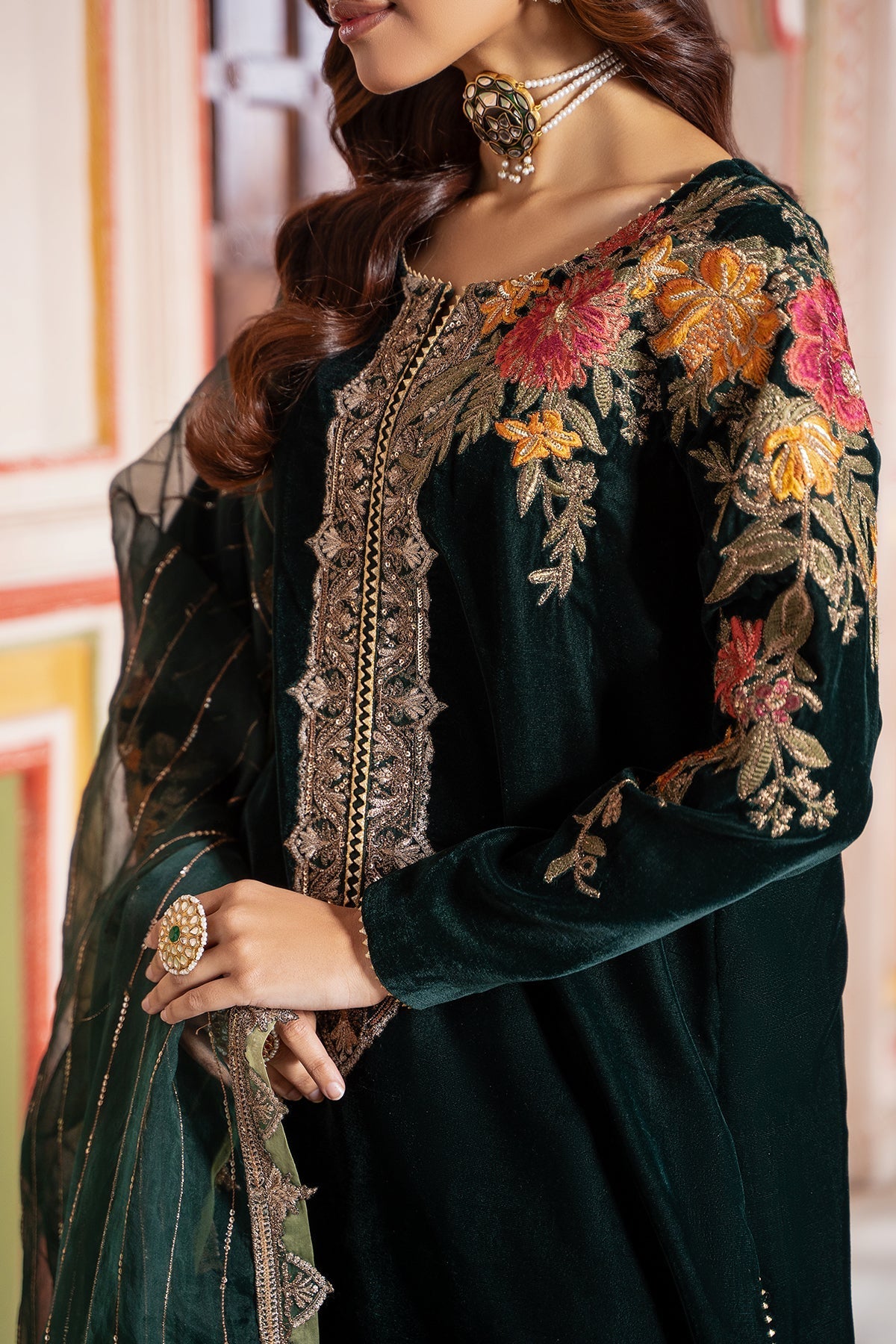 Charizma | Signora Velvet |  CVT4-20 -  Charizma Ladies Clothes - Original Designer Dress - House of Maryam