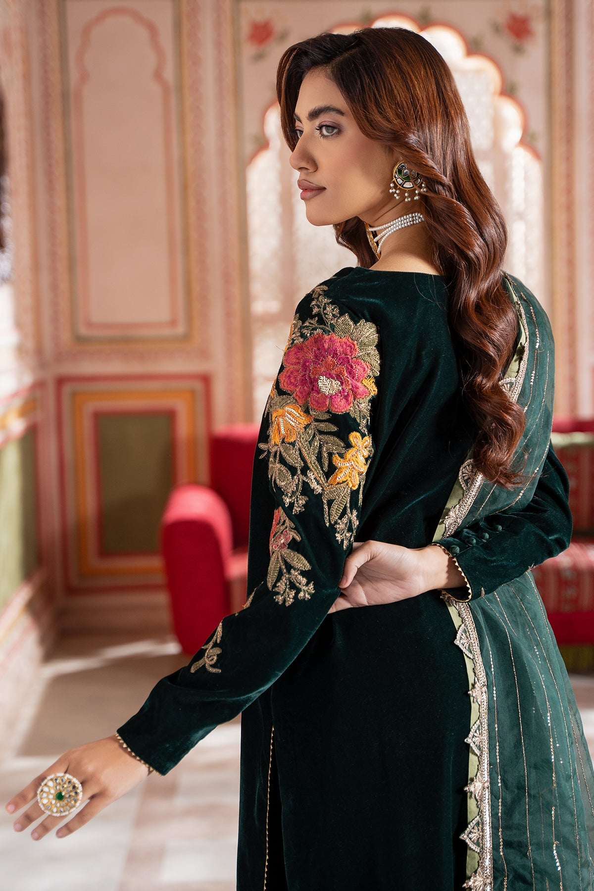 Charizma | Signora Velvet |  CVT4-20 -  Charizma Ladies Clothes - Original Designer Dress - House of Maryam