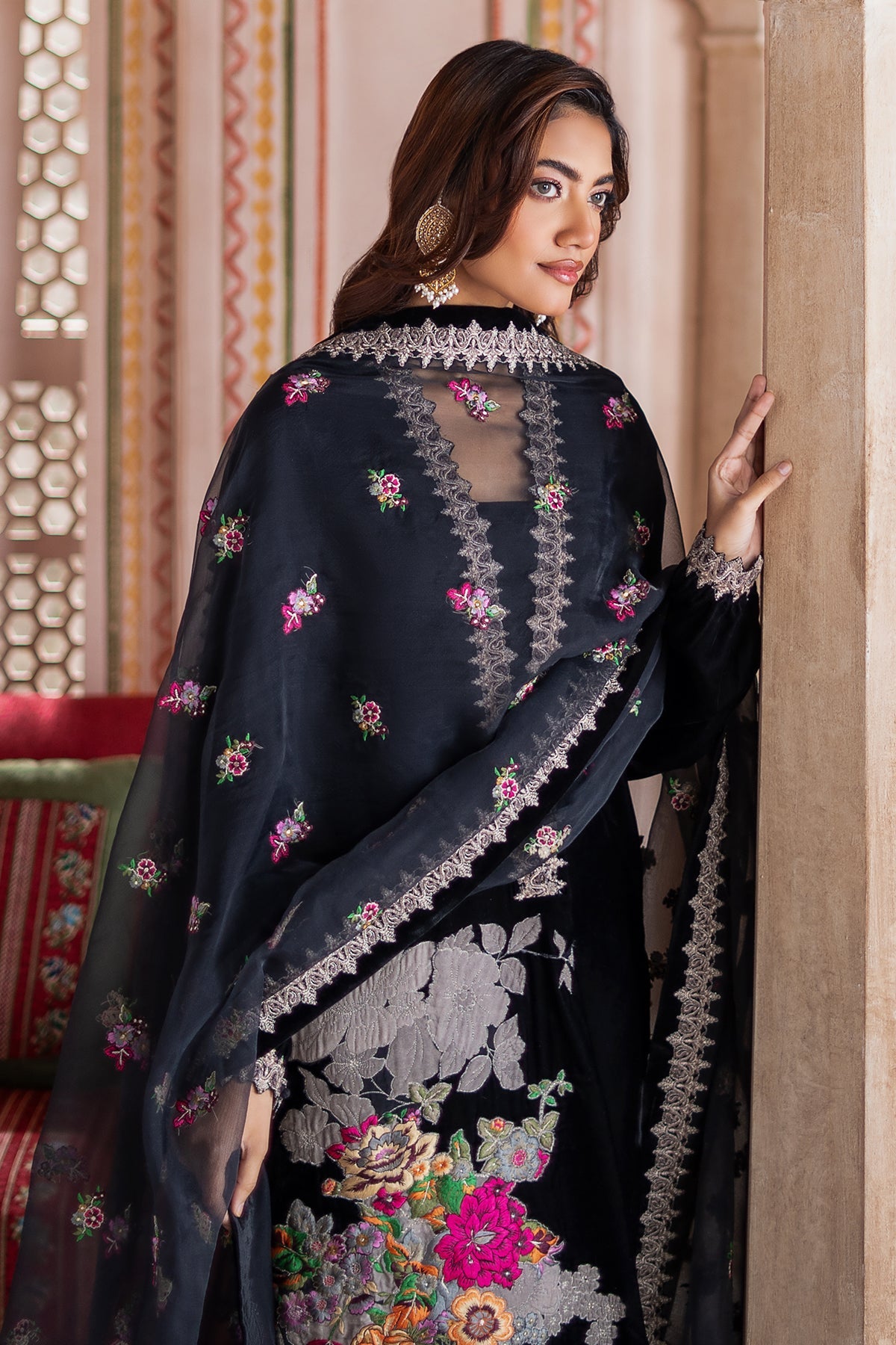 Charizma | Signora Velvet |  CVT4-18 -  Charizma Ladies Clothes - Original Designer Dress - House of Maryam