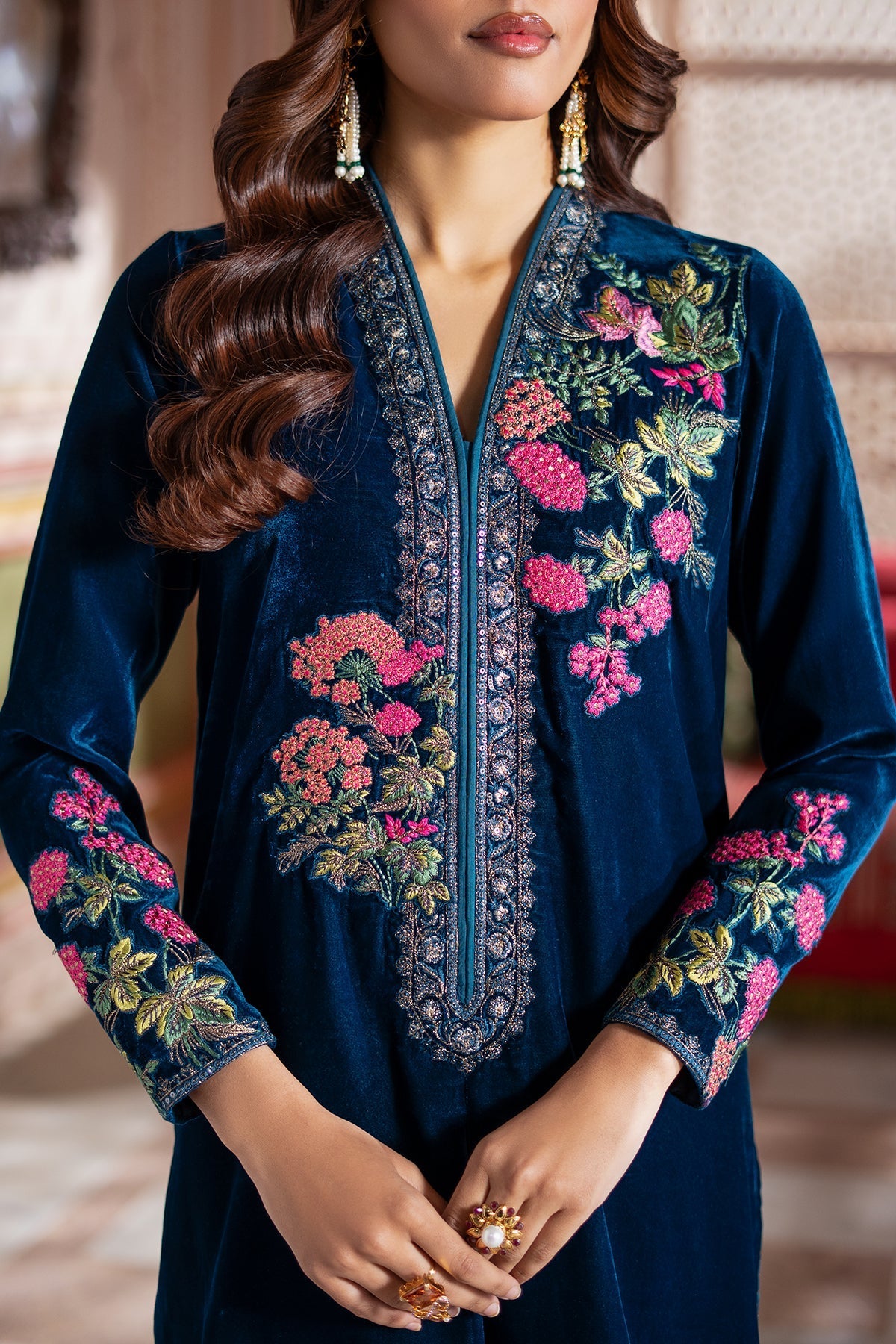 Charizma | Signora Velvet |  CVT4-22 -  Charizma Ladies Clothes - Original Designer Dress - House of Maryam