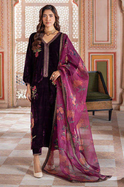 Charizma | Signora Velvet | CVT4-19 -  Charizma Ladies Clothes - Original Designer Dress - House of Maryam