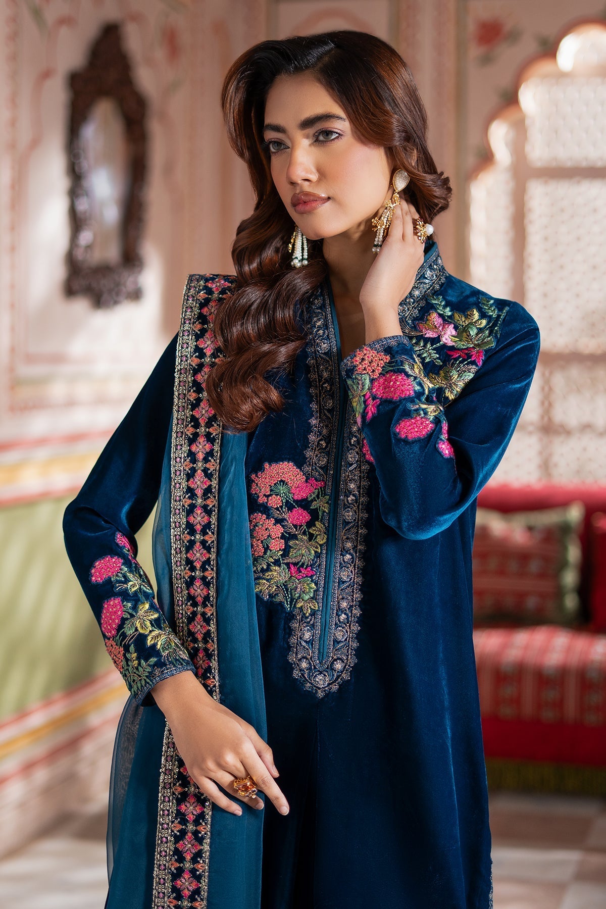 Charizma | Signora Velvet |  CVT4-22 -  Charizma Ladies Clothes - Original Designer Dress - House of Maryam