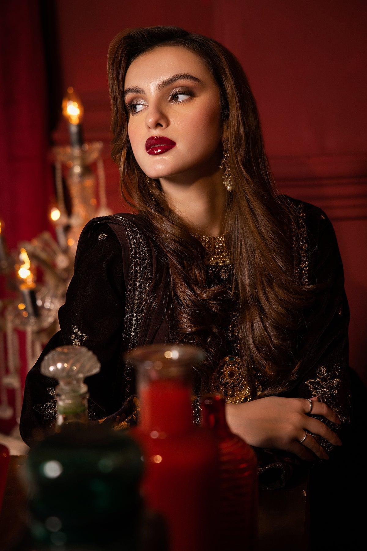 Charizma | Signora Velvet | Velvet CVT4-05 -  Charizma Ladies Clothes - Original Designer Dress - House of Maryam