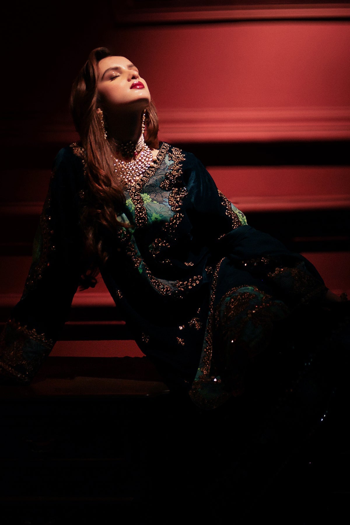 Charizma | Signora Velvet | Velvet CVT4-07 -  Charizma Ladies Clothes - Original Designer Dress - House of Maryam