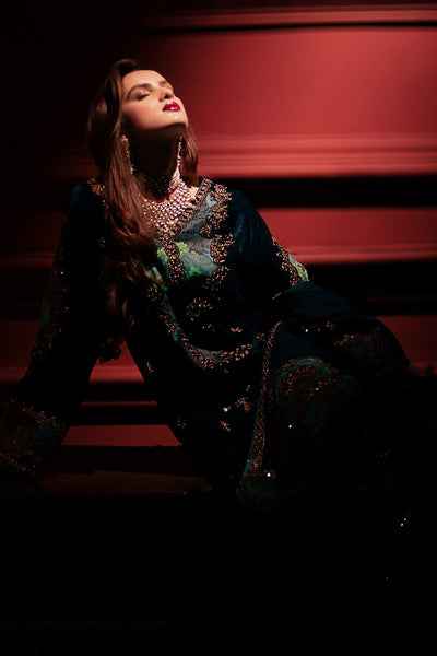 Charizma | Signora Velvet | Velvet CVT4-07 -  Charizma Ladies Clothes - Original Designer Dress - House of Maryam