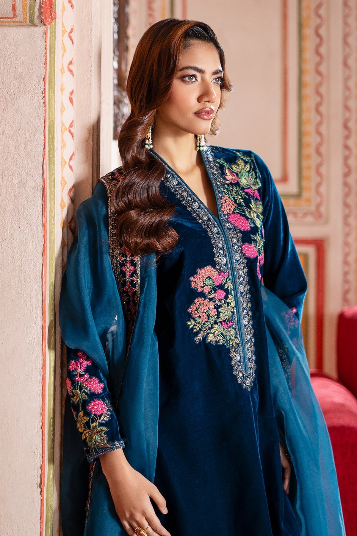 Charizma | Signora Velvet |  CVT4-22 -  Charizma Ladies Clothes - Original Designer Dress - House of Maryam
