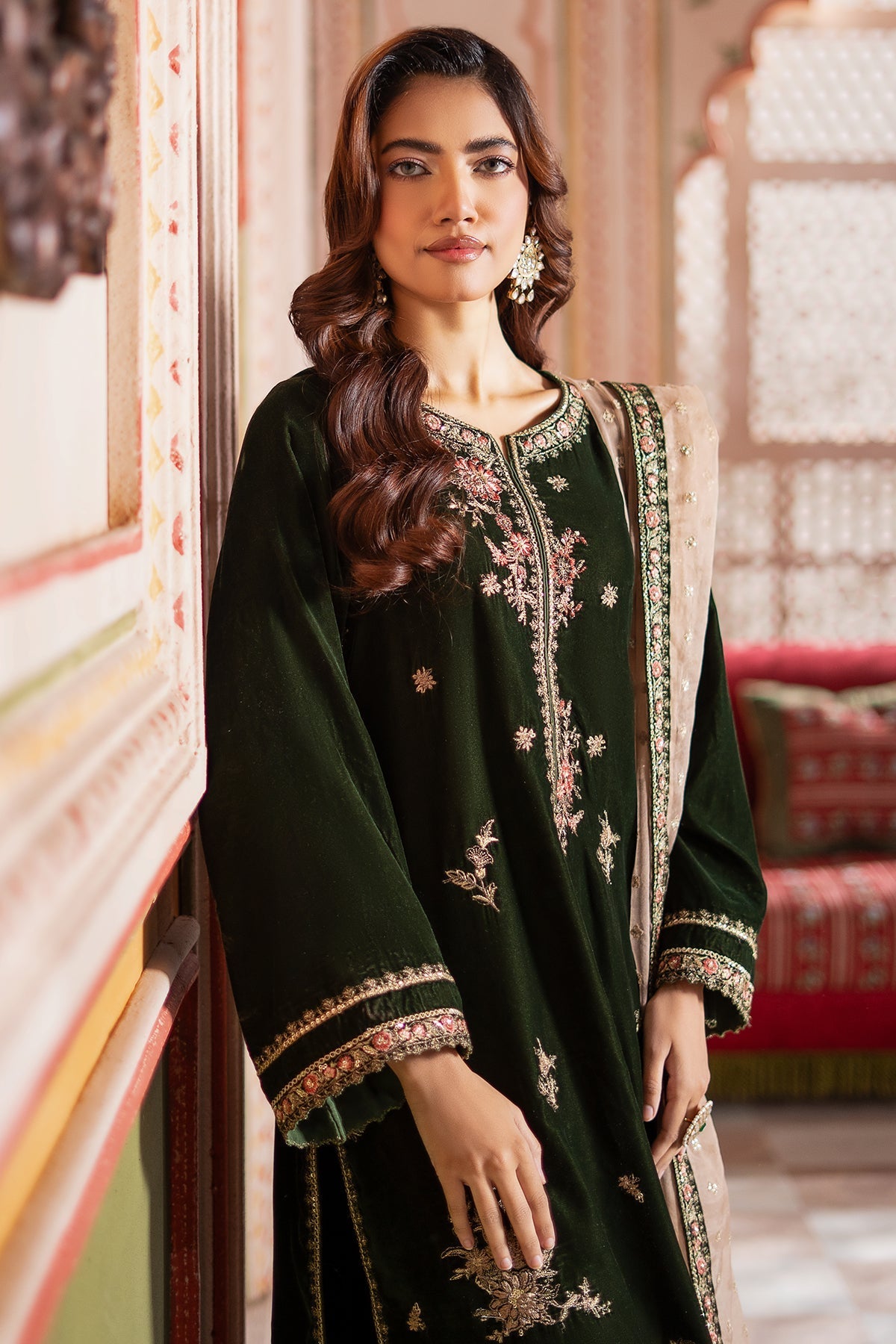 Charizma | Signora Velvet | CVT4-16 -  Charizma Ladies Clothes - Original Designer Dress - House of Maryam