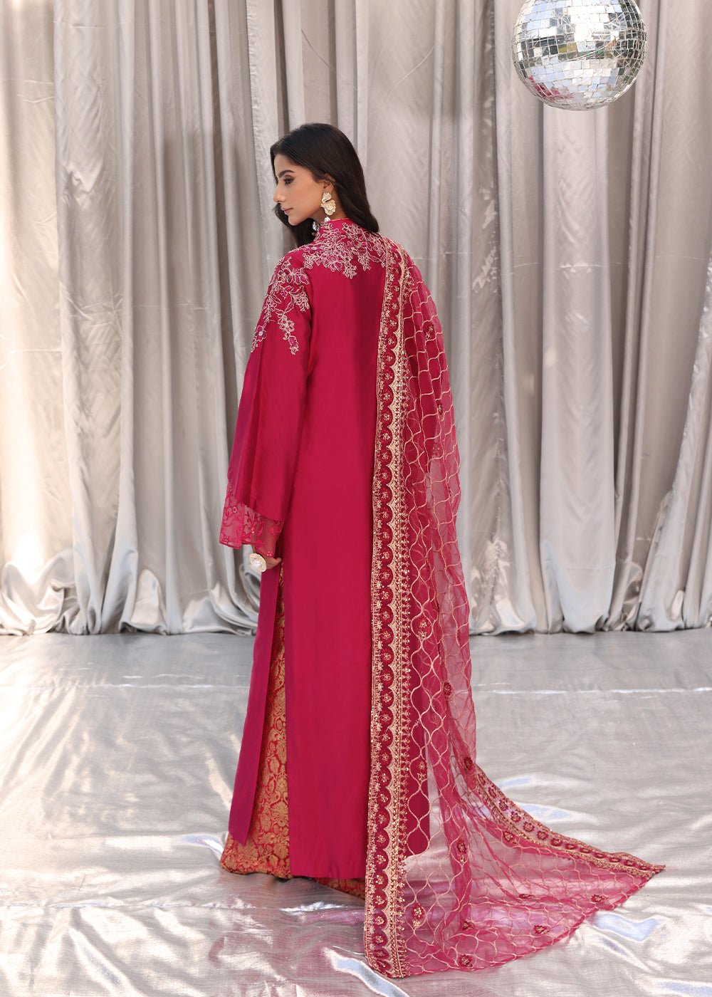 Musferah Saad | Moonlit Glam | Cherry Wine, image 2
