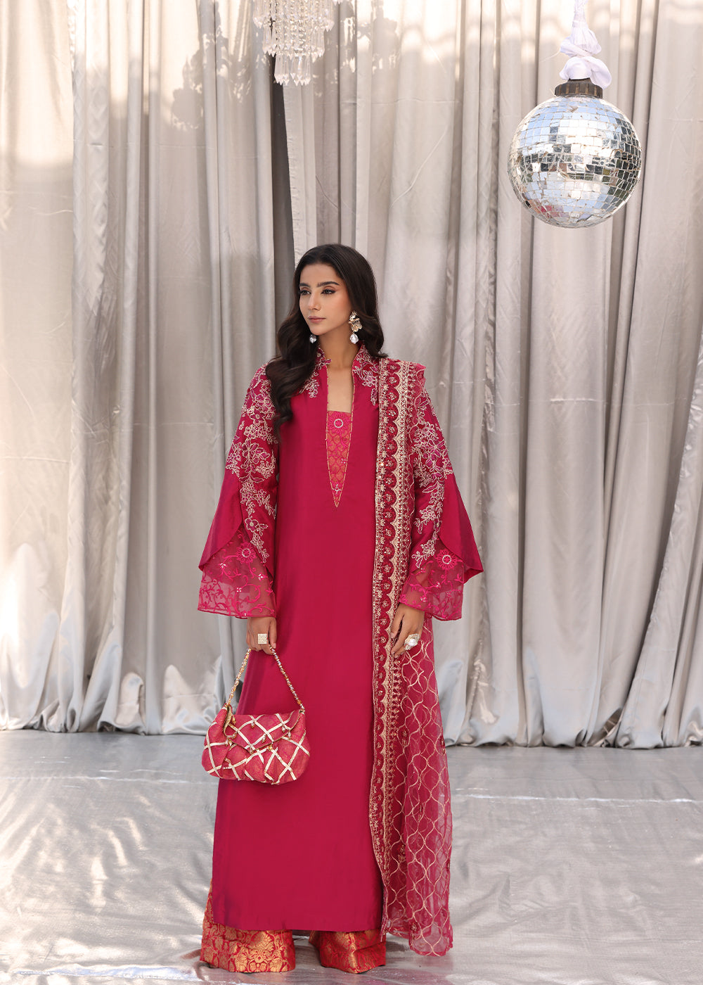 Musferah Saad | Moonlit Glam | Cherry Wine-6