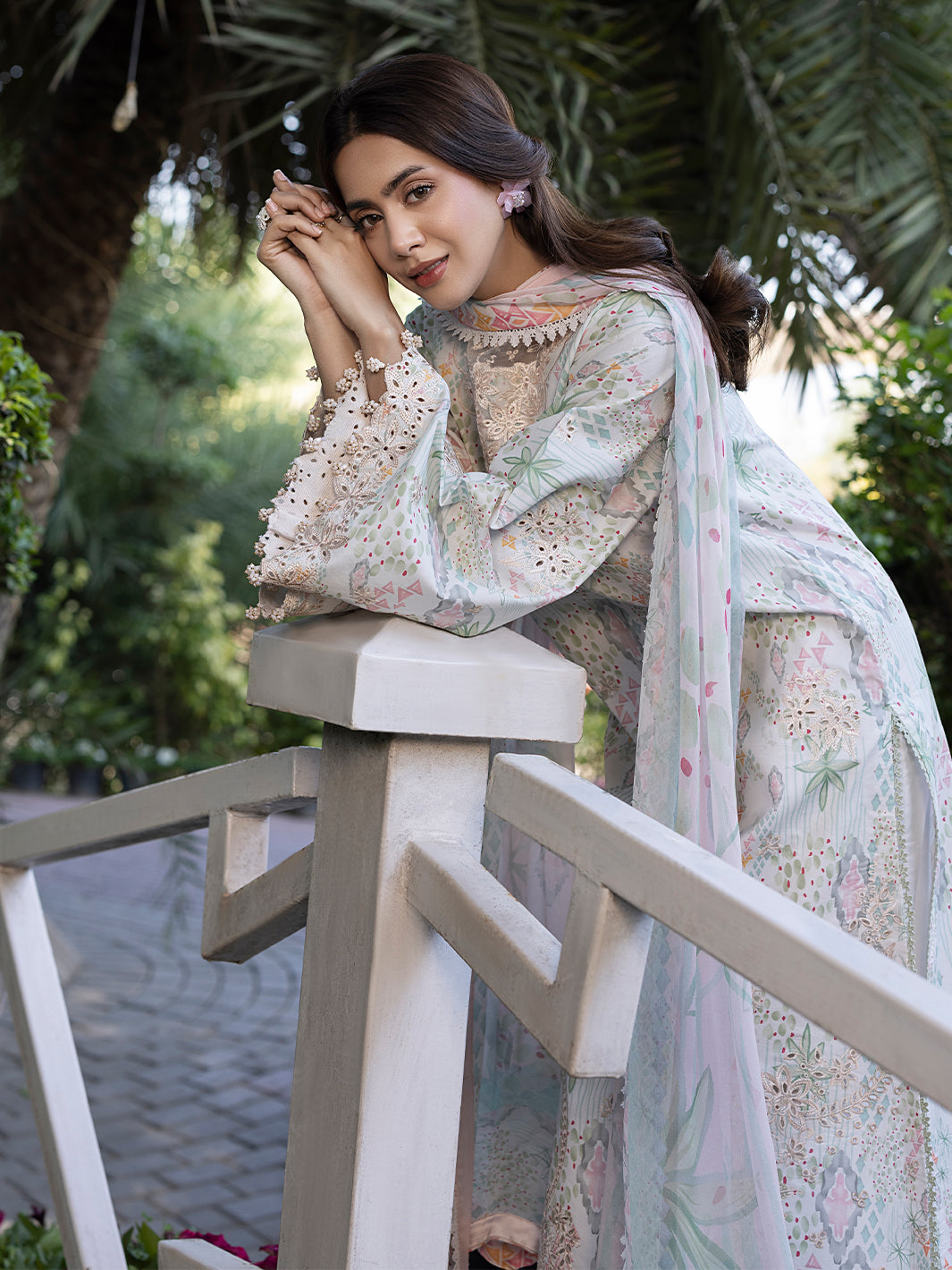 Izel | Oh Spring Lawn 25 | CLEO -  Izel Ladies Clothes - Original Designer Dress - House of Maryam
