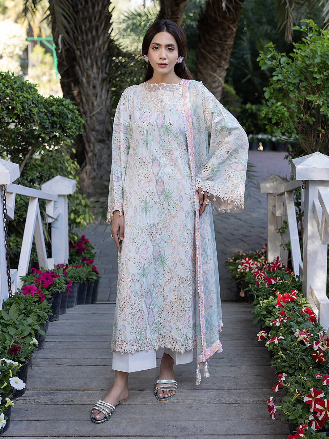 Izel | Oh Spring Lawn 25 | CLEO -  Izel Ladies Clothes - Original Designer Dress - House of Maryam