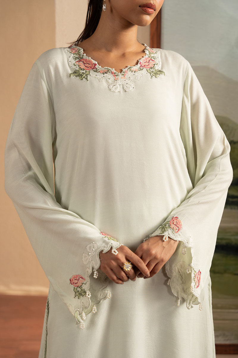 Cross Stitch | Exclusive Pret | Rosette Glow-2PC (Shirt & Trouser)